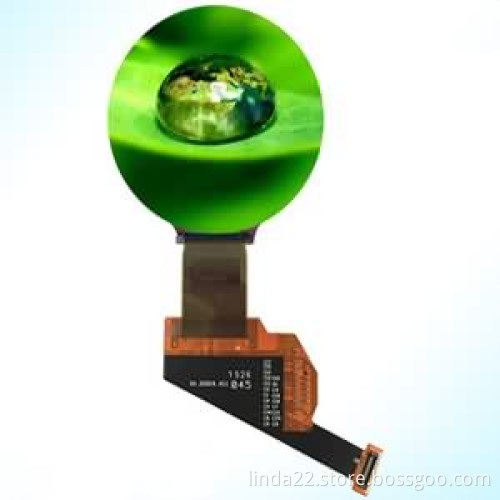1.39 inch mipi dsi hdmi active matrix oled display round shape for high-end wearable device